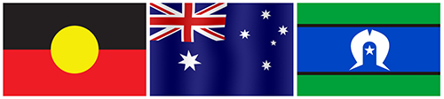 Australia flags